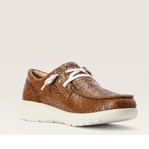 Women’s Ariat Hilo Brown Floral Emboss